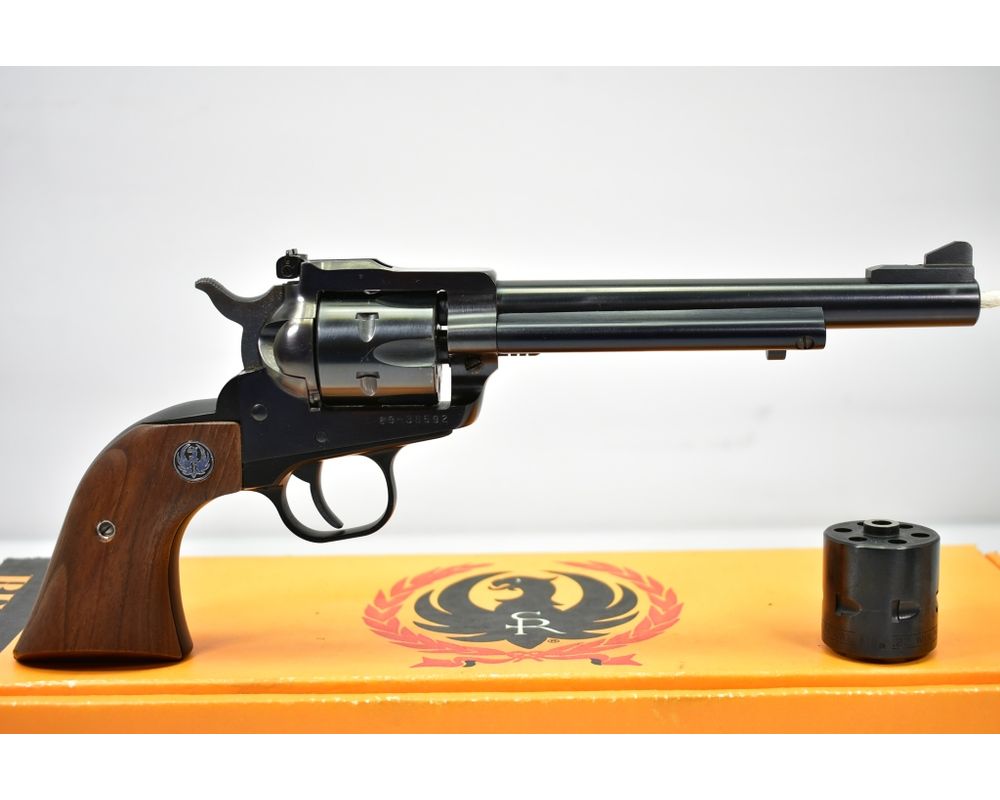 1982, Ruger, Single-Six, 22 & 22 Mag Cal., Revolver W/ Box & Paperwork (Never Fired)